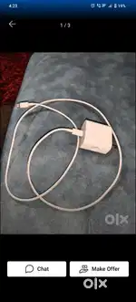 Charger with cable original adopter