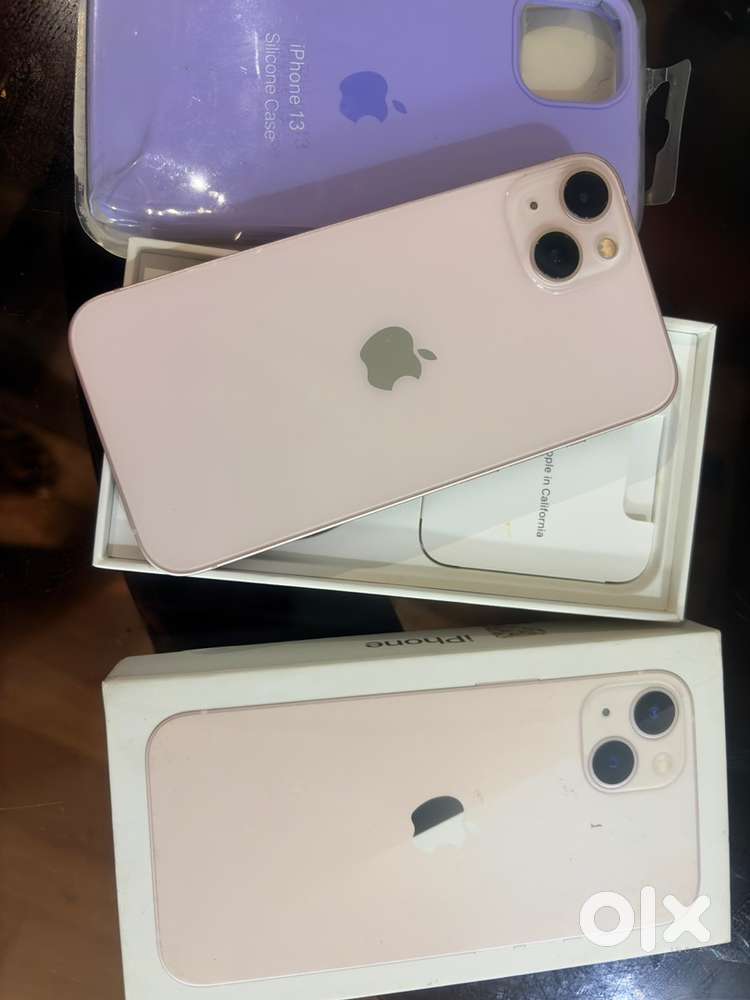 I Phone 13, 256gb with Charger and a silicon back cover
