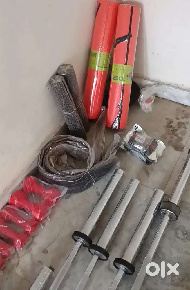 Dumbbell plate rod Exercise Cycle Treadmill Cross Trainer Gym Shop