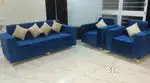 New sofa set 8990/- L shape sofa 17000/- Emi option available