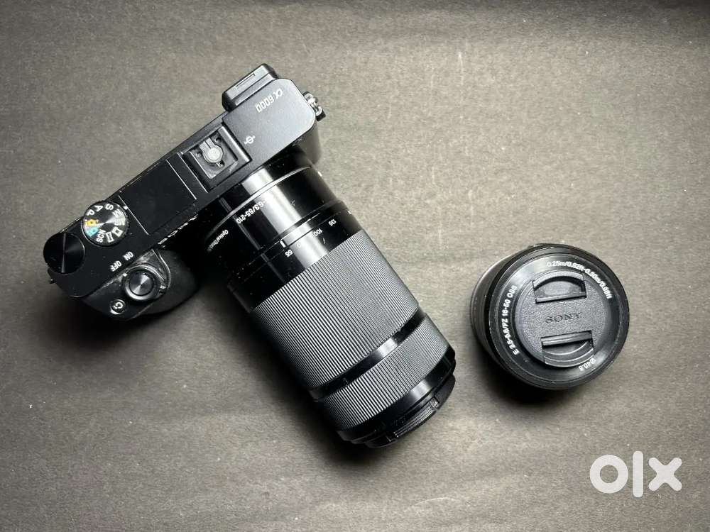 Sony alpha 6000 Dual Lens Kit  - Full Set with Bill, Box, 16GB Card