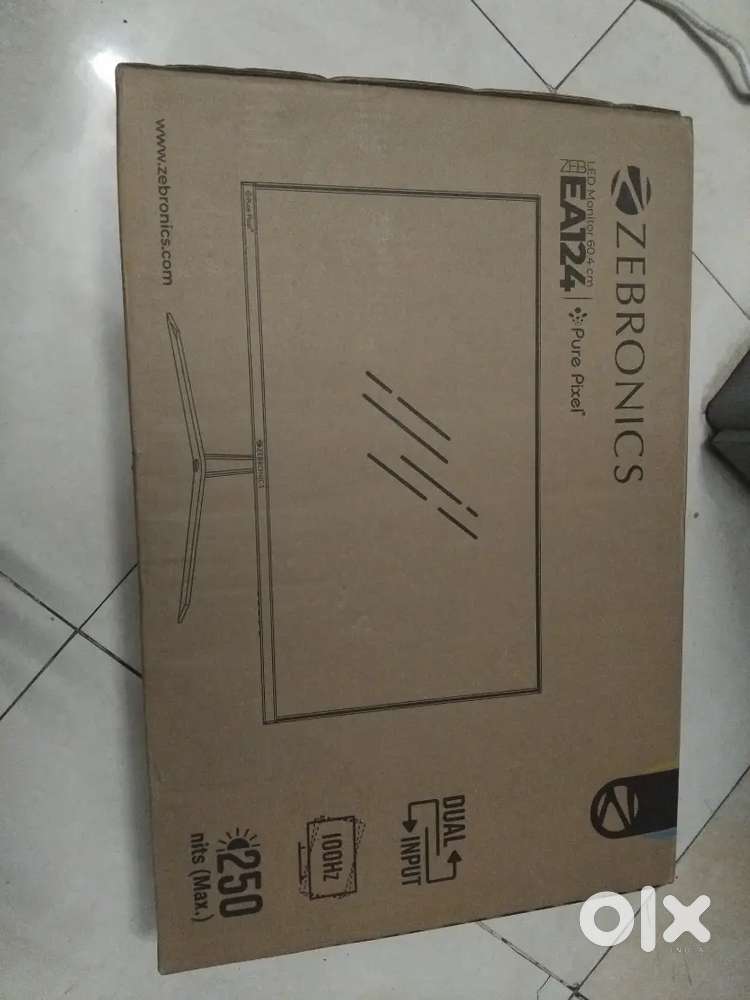 Zebronic EA124 screen product is new and untoched