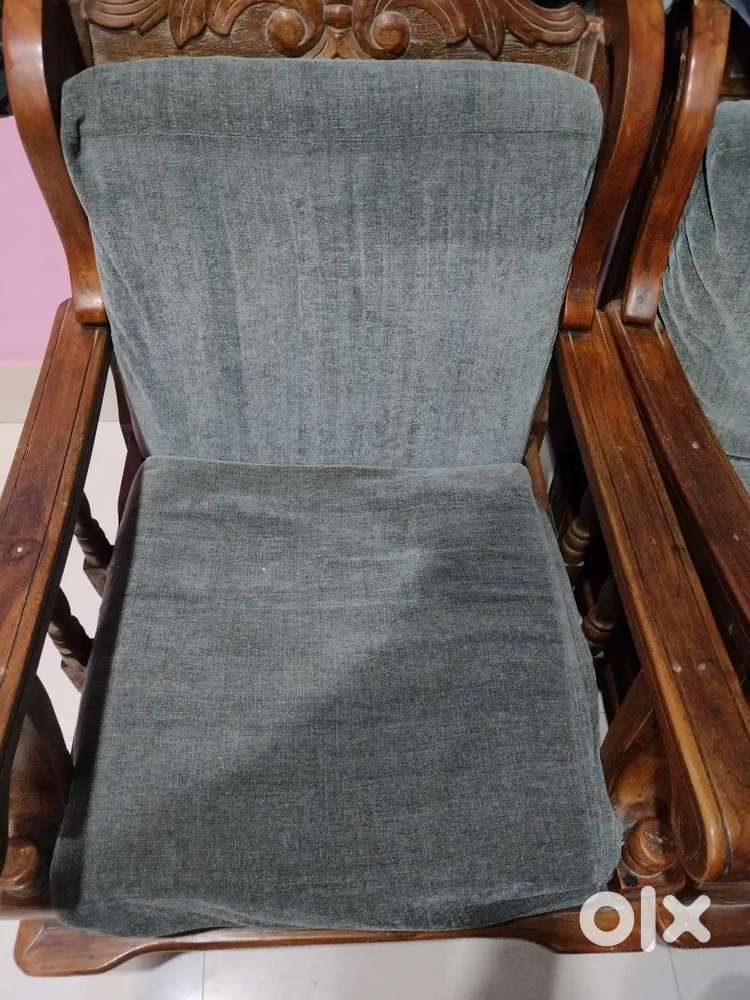 Wooden sofa