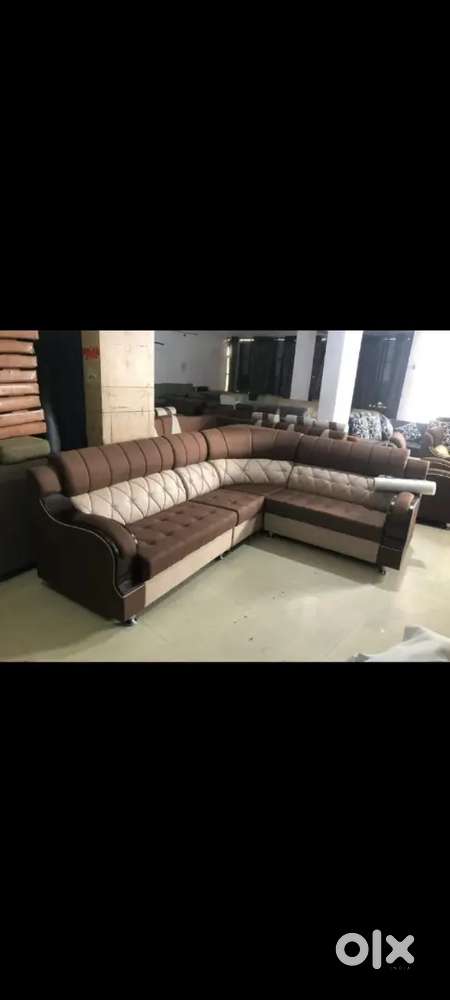 PREMIUM QUALITY L TYPE SOFA SET AVAILABLE AT ZAM ZAM FURNITURE
