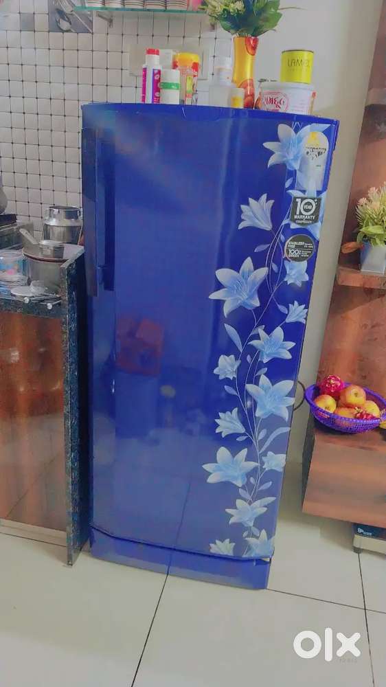 godrej nevy blue friedge with top condition
