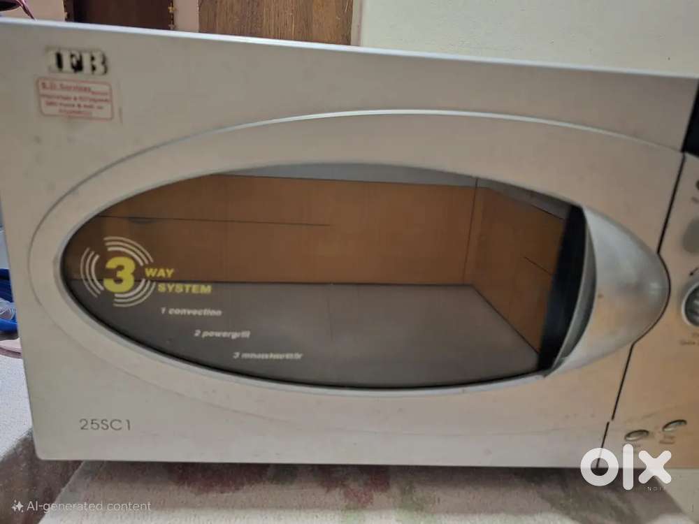 IFB washing machine and microwave