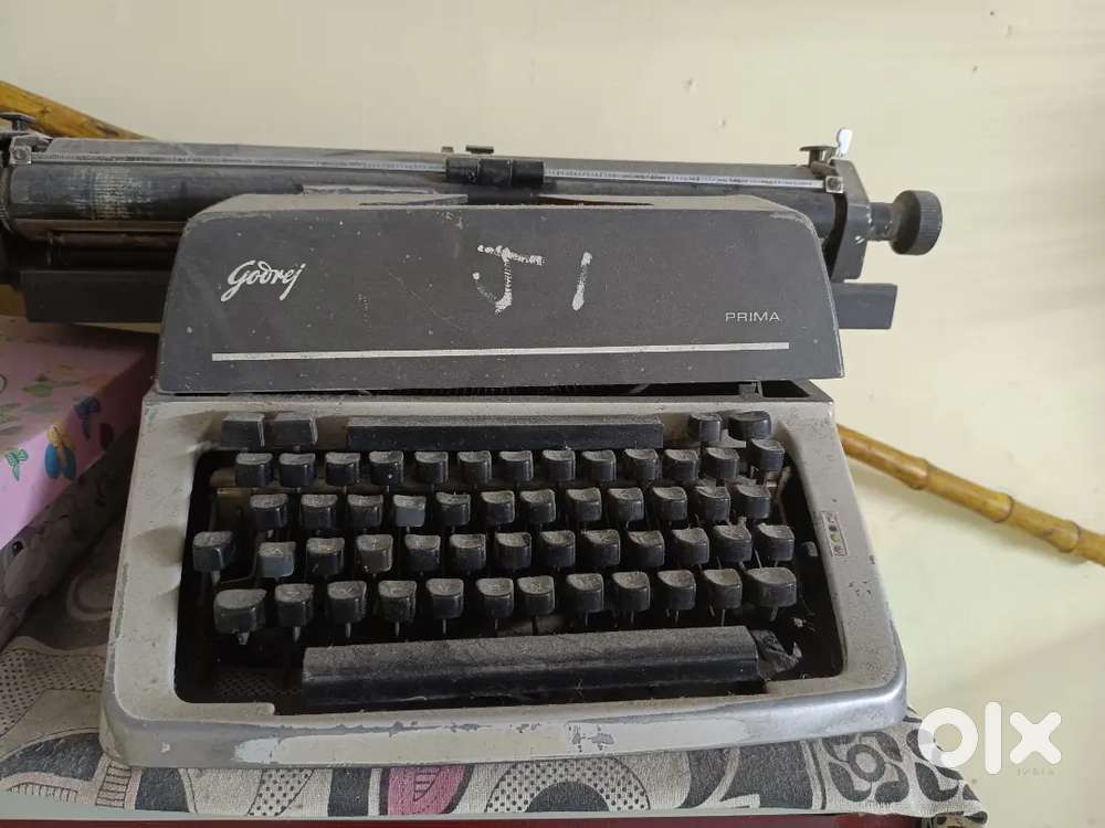 type machine, only one piece