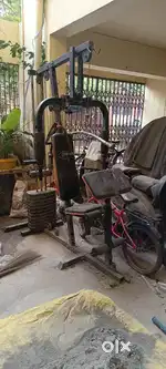 Home gym complete gym set up in one machine