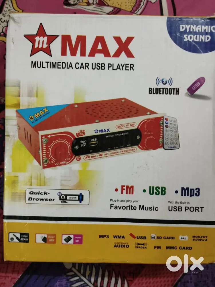 m Max Multimedia Car Usb Player