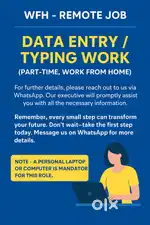 Offline Data Entry Job - (WFH)  We are looking for dedicated candidate