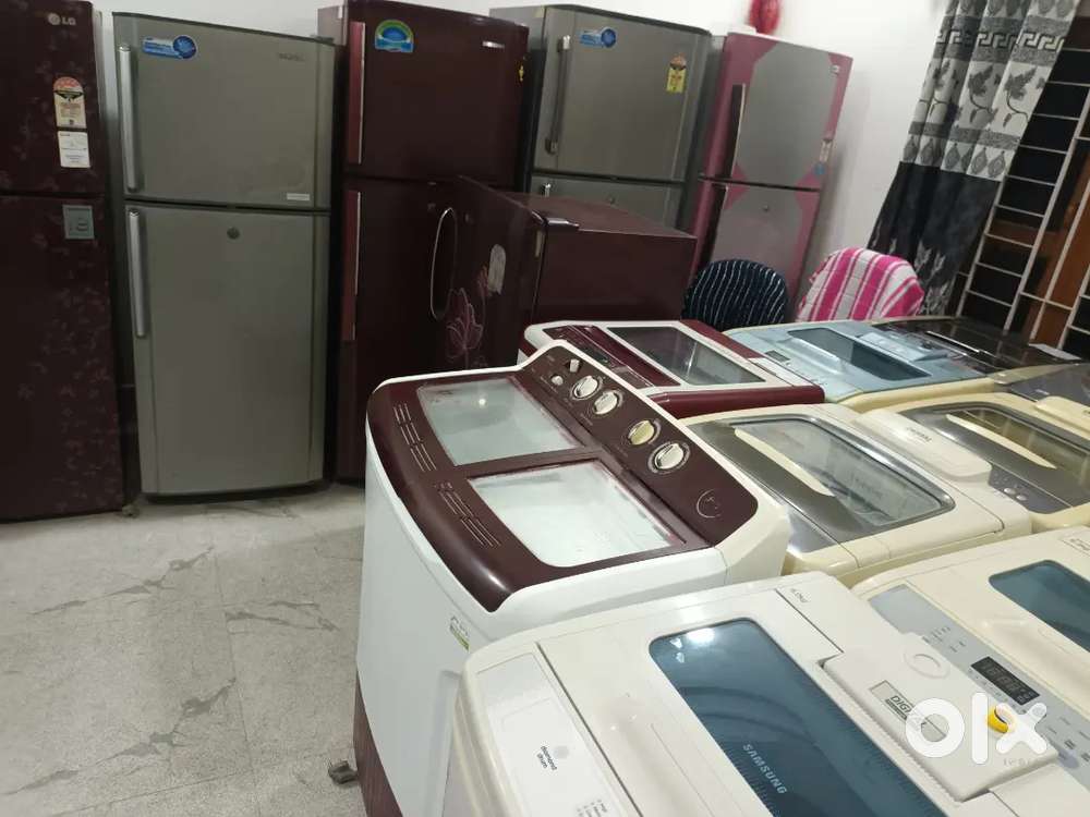 All types of washing machines available here