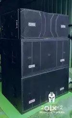 Dj Speaker Brand new 2 bass 2 top For sale.