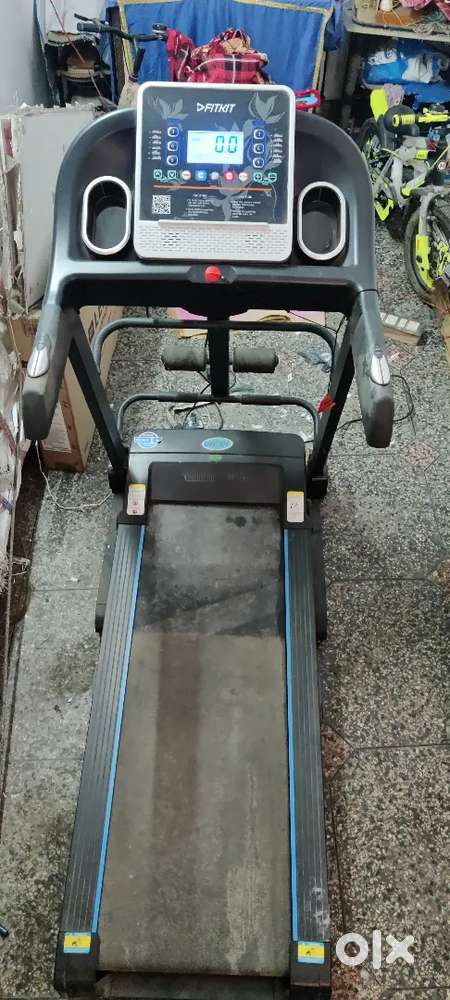 Fitkit motorized treadmill - aerofit home multi gym- workout machine -