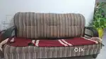 3 seater sofa and table