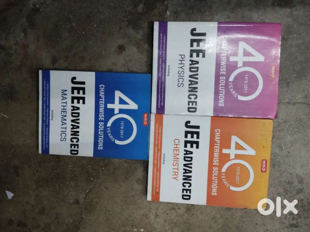 IIT jee main advanced books