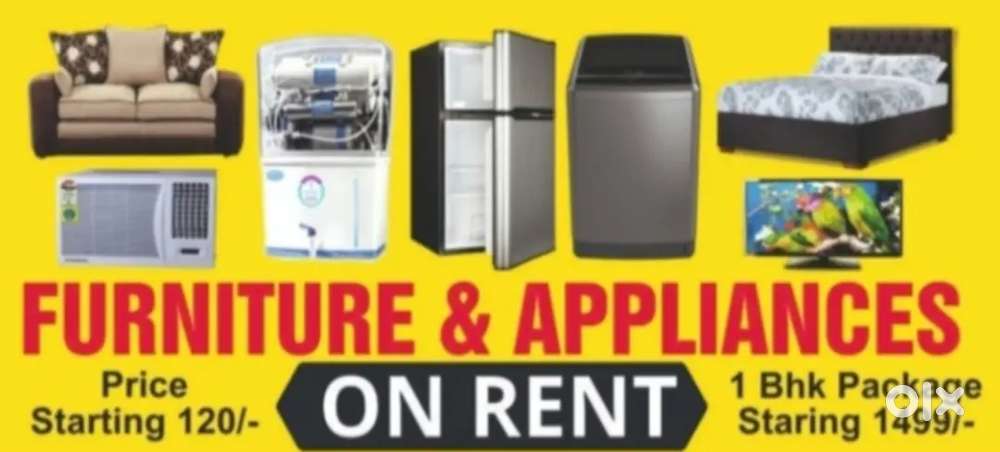 Furniture appliances on RENT