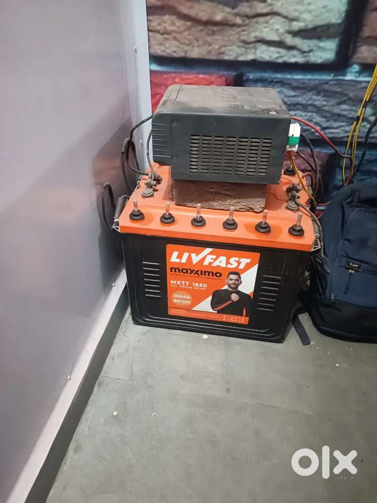 Inverter double battery