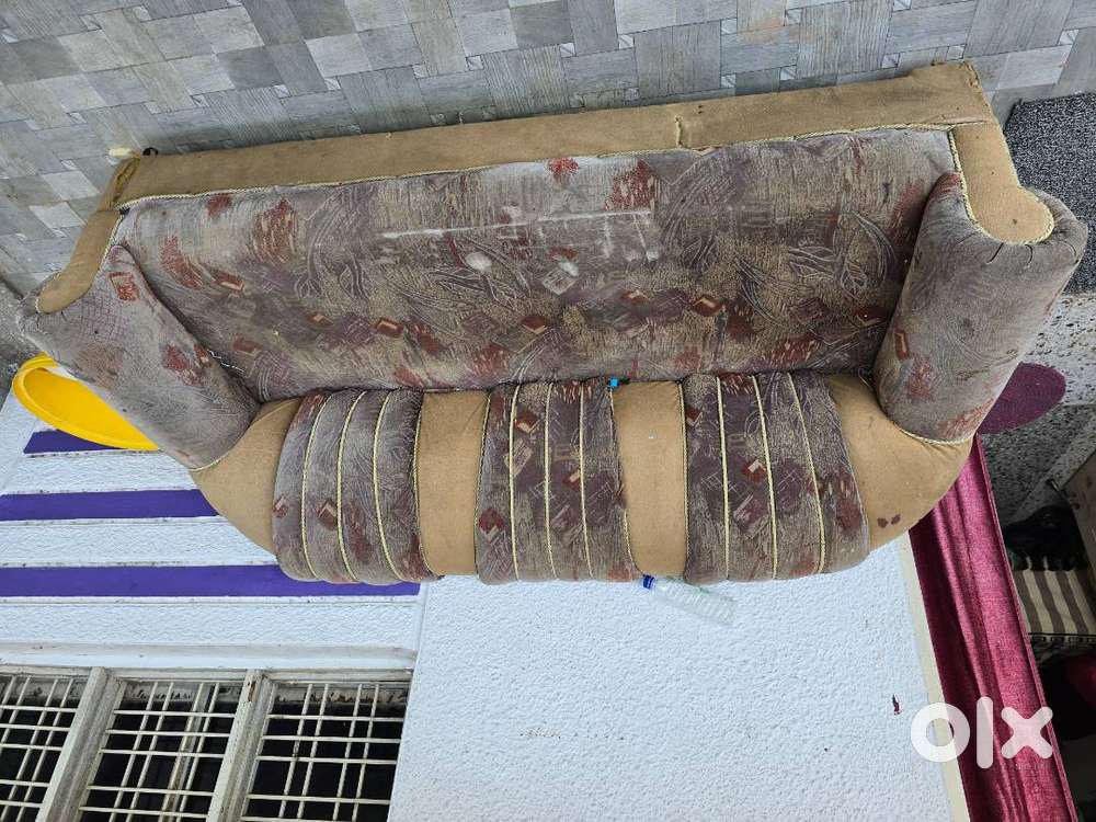 Heavy Cushion Sofa three seater urgent