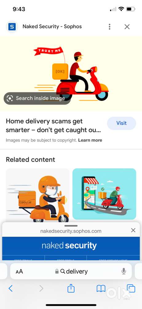 Delivery boy