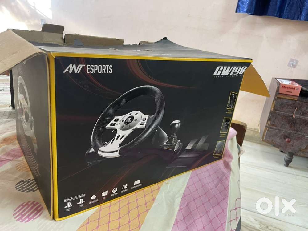 ant sports gw 190 racing wheel, 1year old,