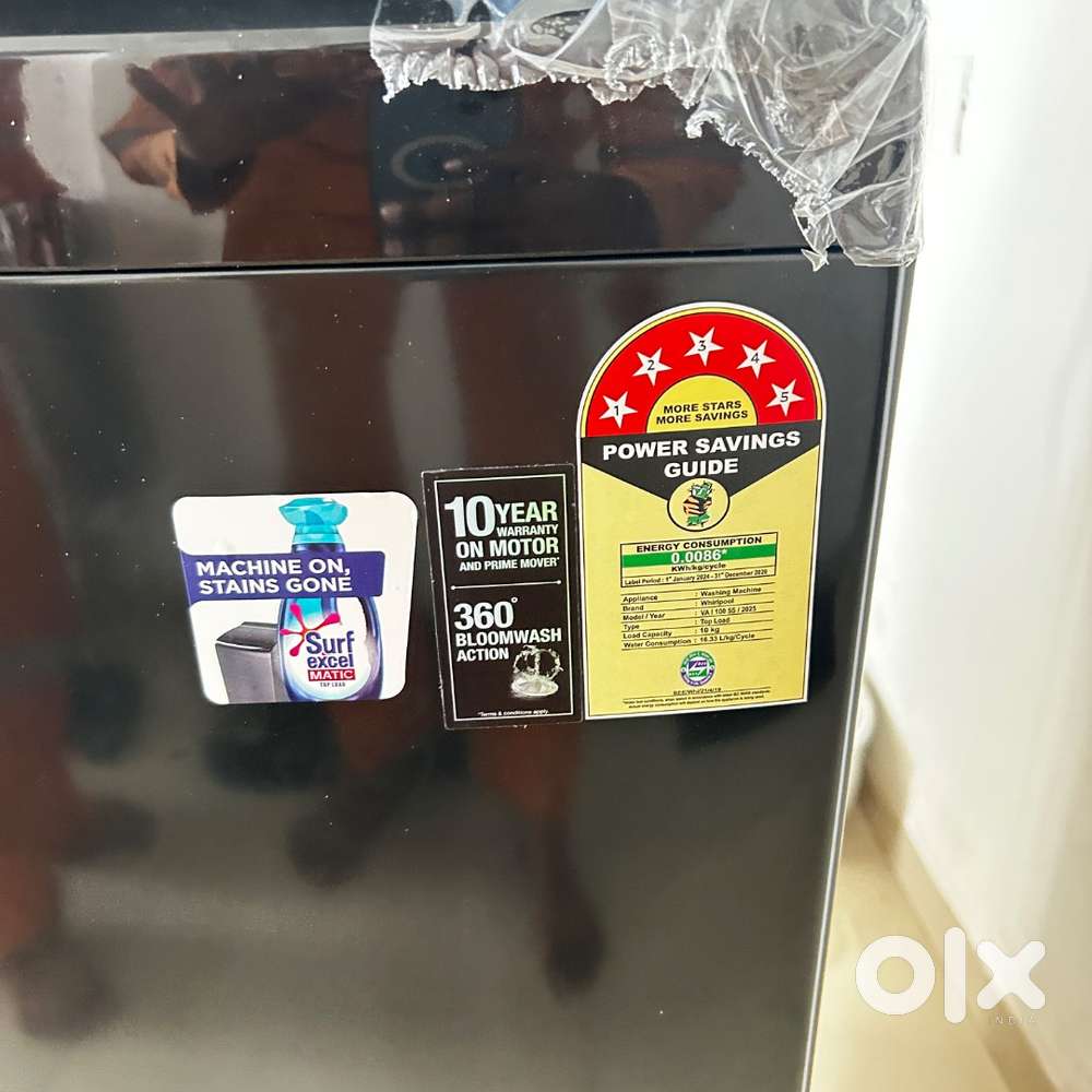 Brand New Whirlpool 5 Star Top Load Washing Machine