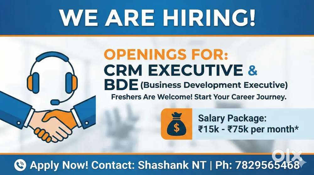 We have multiple Openings ! urgent requirement!call me