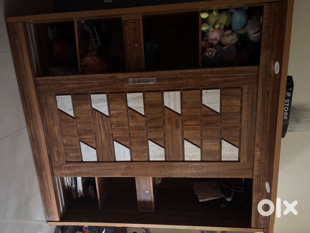 Wooden wardrobe