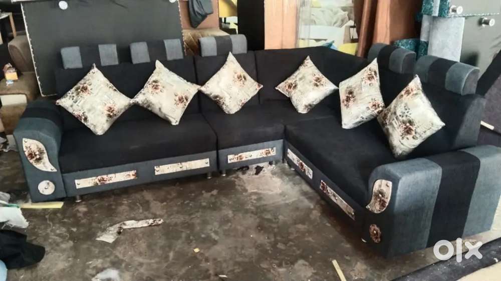 Brand new L shape sofa set