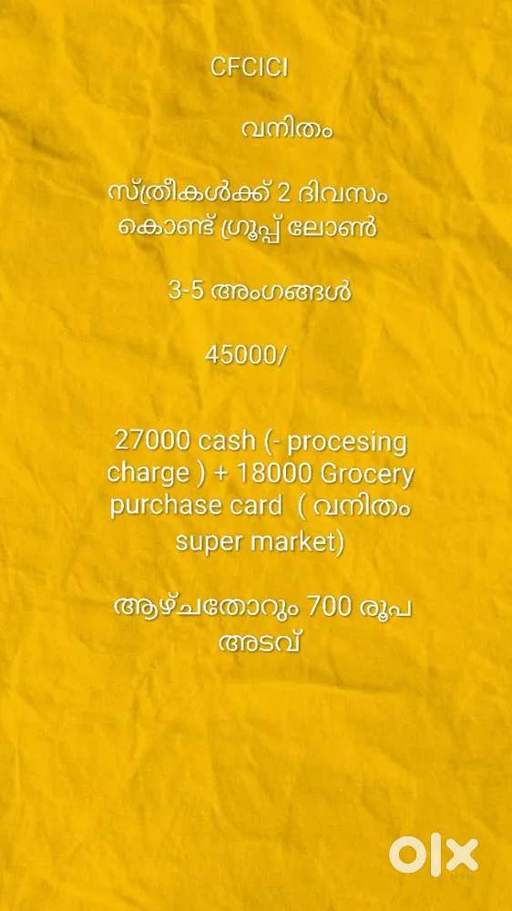 Group loan
