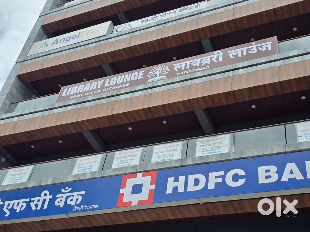 New Ready to move shops for sale above Hdfc bank at chitale road