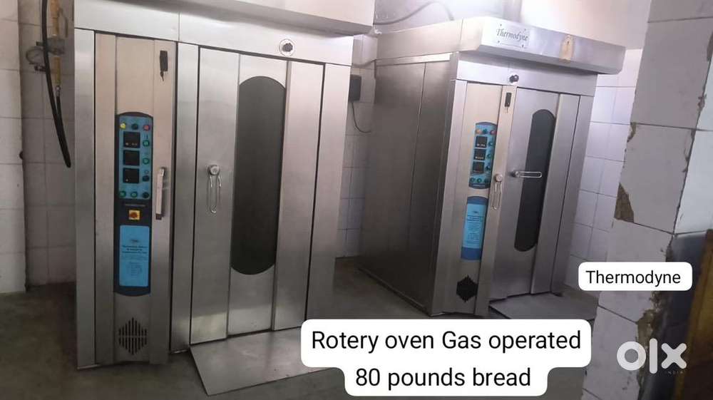 Rotery oven gas operated 80 pounds bread thermodyne