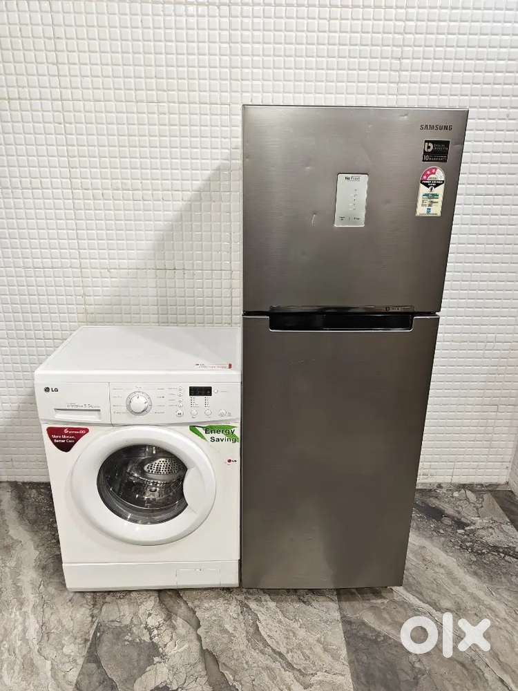 Combo 551 Lg front load and samsung double door