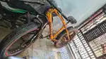 Fat tyre cycle, Fat boy bicycle, orange color
