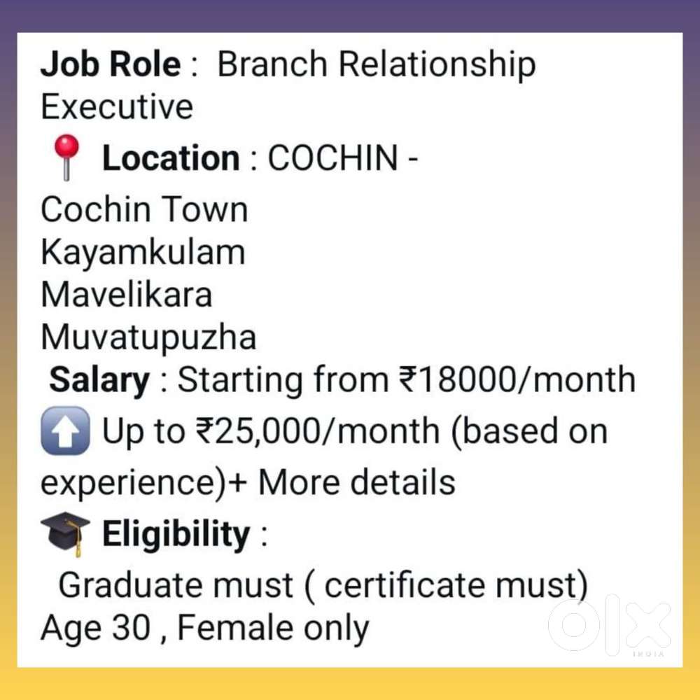 Branch relationship executive