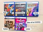 PS5 games for sell