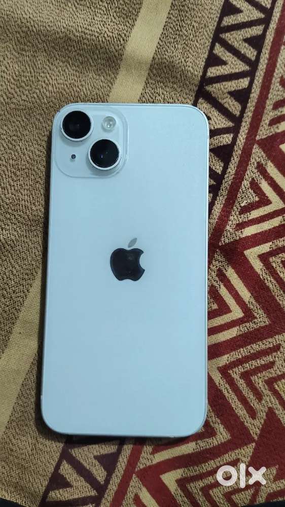iPhone 14  84% battery health   White colour shild phone