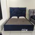 Upholstered High Quality Bed on Clearance Sale