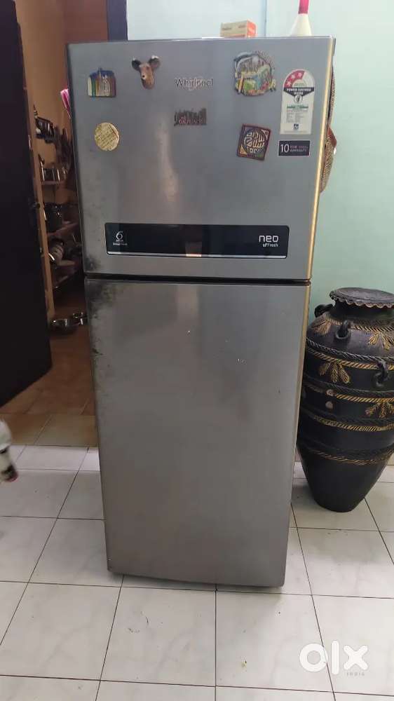 Whirlpool double door fridge