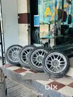 17 inch alloys 5 hole 100/114 pcd Civic,innova,creta,crysta, etc…….