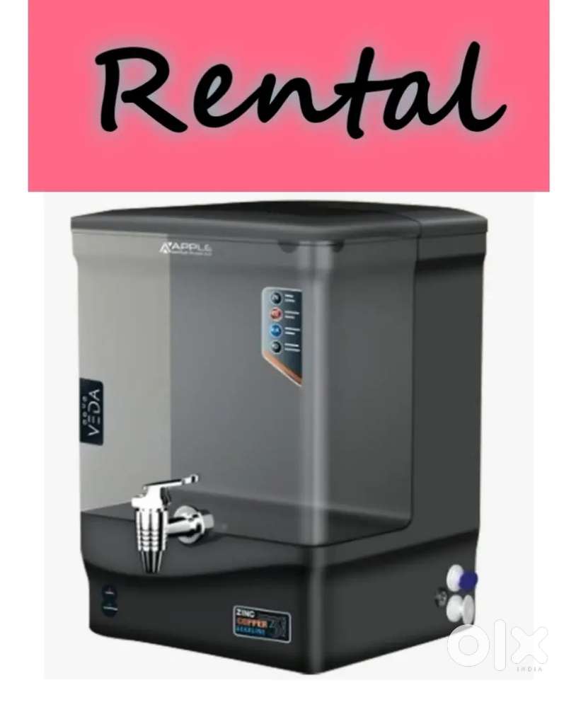 Water purifier available on rent