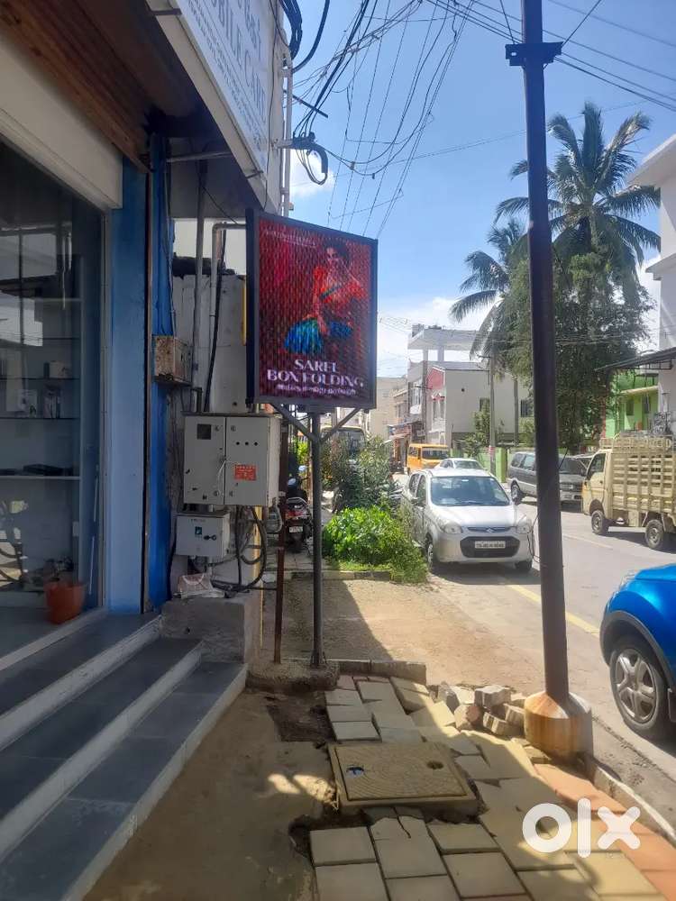 Led out door display panel