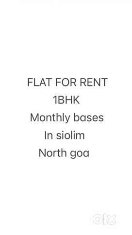 Flat 1BHK for RENT