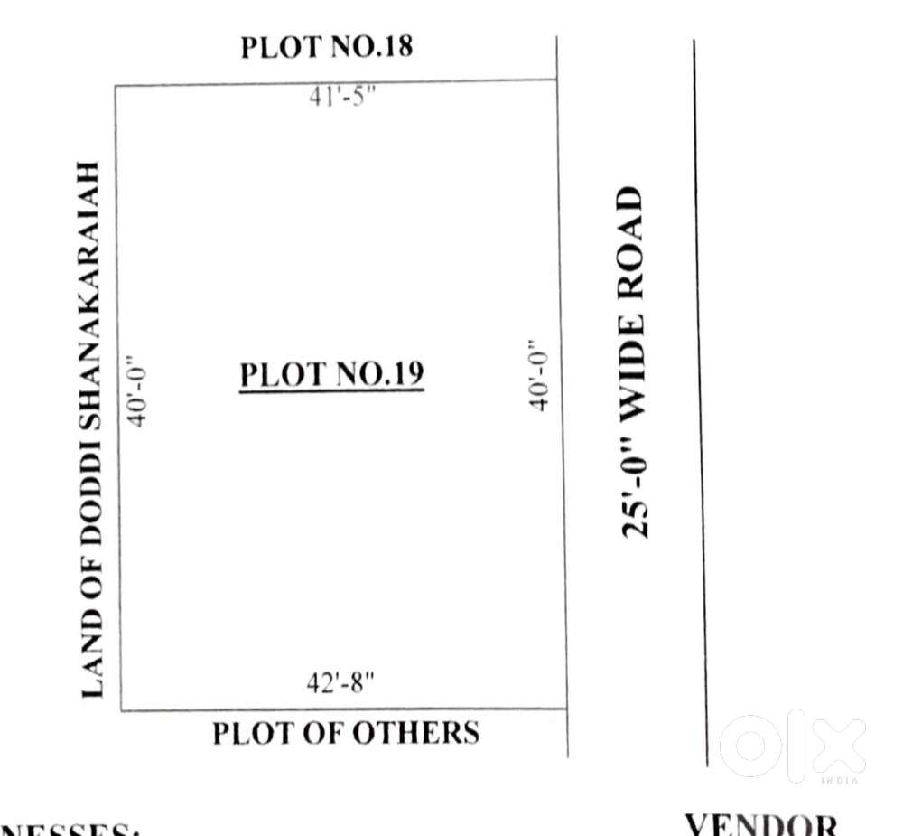 Plot for sale near 363 Highway
