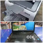 [COMBO]HP laptop 4gb ram,500gb hdd,Nvidia graphics & HP laserjet p1007