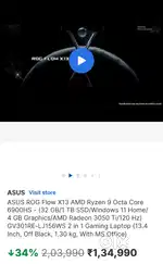 ASUS ROG Flow X13 (GV301RC)