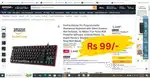 URGENT STOCK CLEARANCE - GAMING KEYBOARDS @ JUST ₹99 EACH!