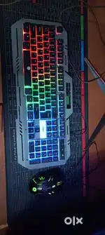 Gaming keyboard mouse combo