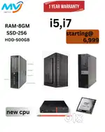 Keyboard Mouse  Ram - 8GB DDR3  Hard Disk - 500GB  SSD - 256Gb