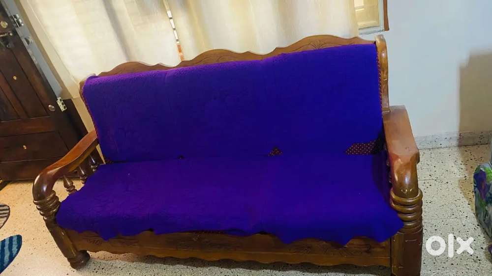Wood sofa sale
