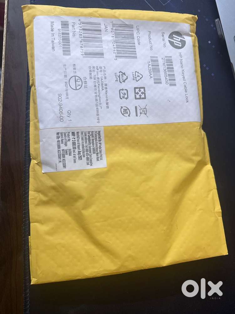 Hp Nano Keyed Cable Lock